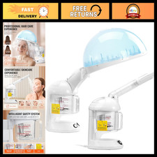 2-in-1 Professional Hair  Facial Steamer, Hooded Hair Treatment System