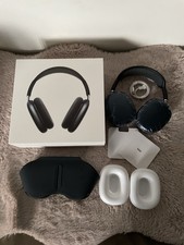 Casque audio Bluetooth sans fil headphones Design Max  Noir Réduction du bruit