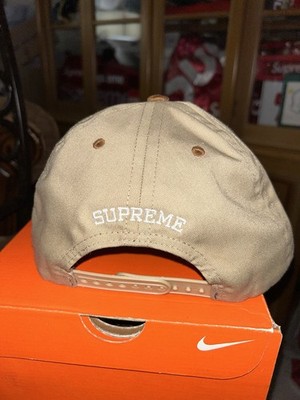 Supreme Classic Logo Suede Visor 5-Panel Cap FW15 NEW | eBay