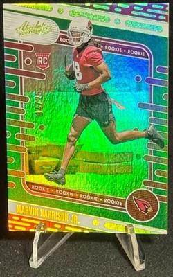 2024 Panini Absolute Marvin Harrison Jr #104 Green Spectrum #d/25 SSP Rookie RC