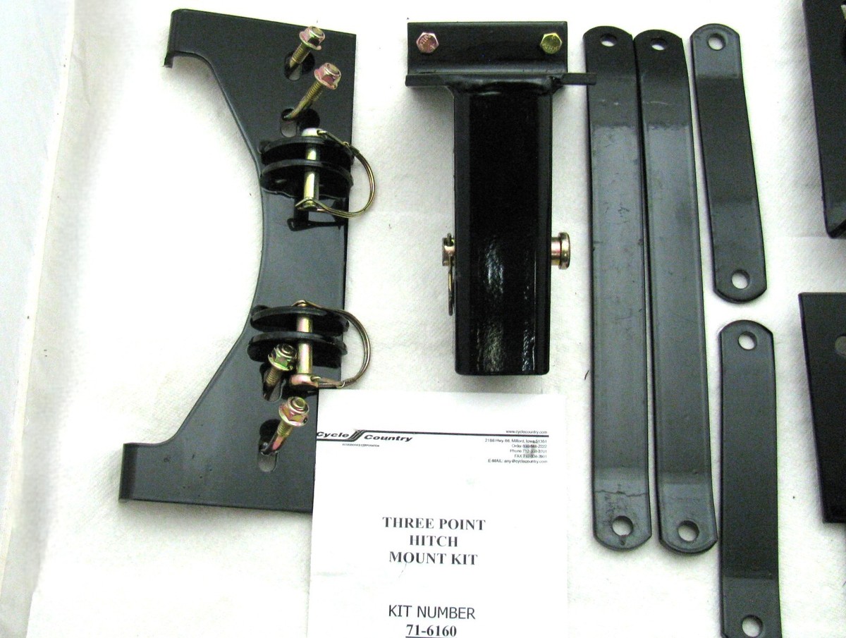 Cycle Country ATV Three Point Hitch Mount Mounting Kit 71-6160 for