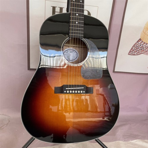 Vintage Sunburst Standard Akustikgitarre Fichtendecke J-45 Palisander Griffbrett - Bild 2 von 6
