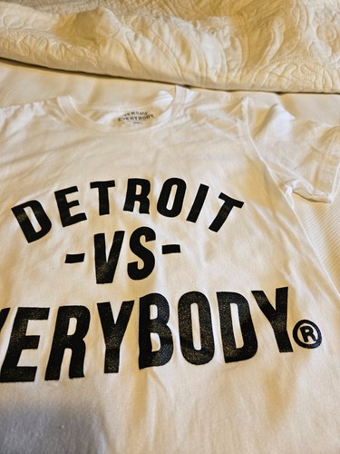  Detroit -vs- Everybody Small Kurzarm T-Shirt - Venetian Grey - Bild 6 von 12