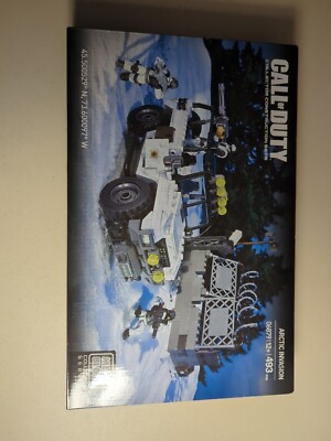 MEGA BLOKS Call of Duty Arctic Invasion Construction Set 493pc Brand New Sealed