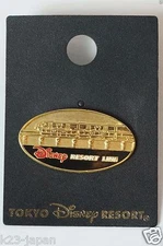 Tokyo Disney Resort RESORT LINE Limited Pin Gold JAPAN TDR 