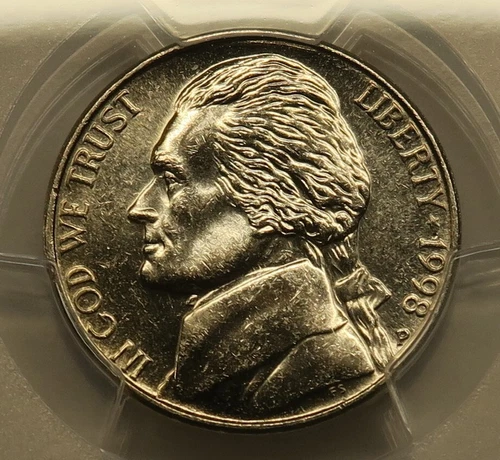 1998-P Jefferson Nickel — photo from another recent sale