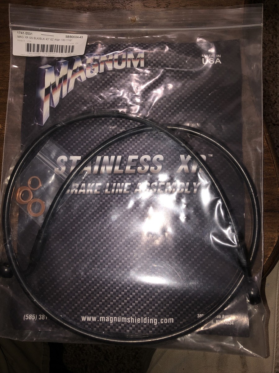 まさ　ページ Magnum Extreme Response SS BLK/BLK 43” EZ Align 180 7/16 Brake