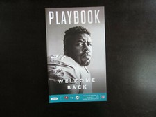 8/9/18 Miami Dolphins vs Tampa Bay Buccaneers Program August 9 2018 Cameron Wake