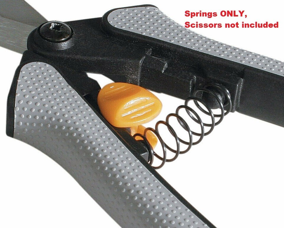 10 Pack Fiskars Micro Tip Soft Grip Pruning Snips REPLACEMENT SPRINGS ...