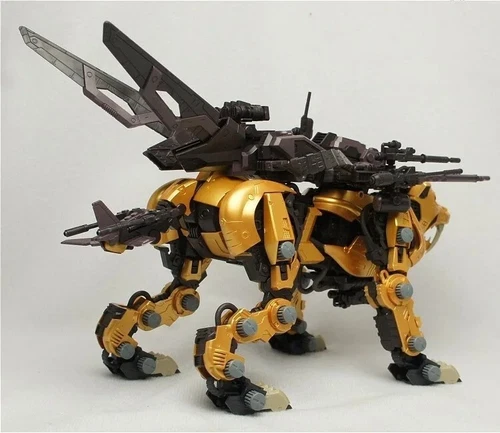 ZOIDS EZ-016 Saber Tiger Gold escala 1:72 plástico de acción completa - Imagen 4 de 6