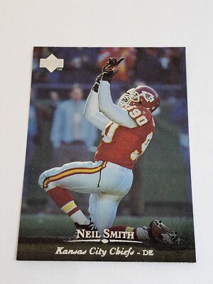 Neil Smith - No. 105 - Chiefs -  Upper Deck  - 1996 