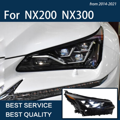 2014-2021 Lexus NX200 NX300 F Sport LED Headlight High Low Beam