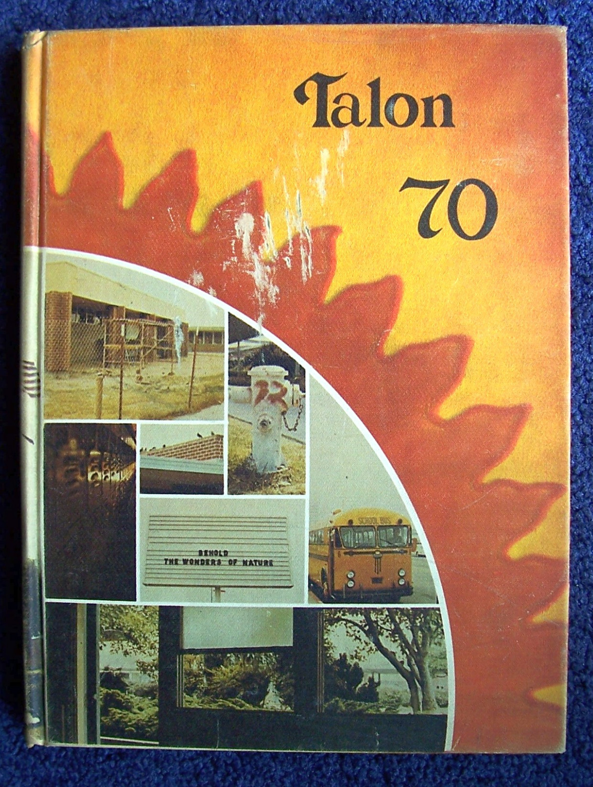 1970 AVIATION HIGH SCHOOL YEARBOOK "Talon" Redondo Beacj,California UNSIGNED eBay