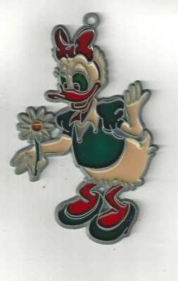 Daisy Duck Suncatcher w/Suction cup (New Old Stock) 