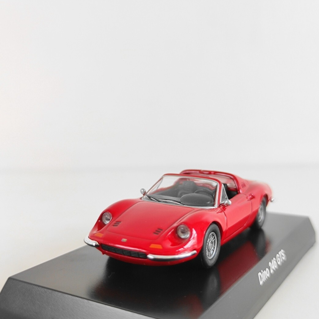 【IV-1】Ferrari ミニカーコレクションIV 1/64 KYOSHO KYOSHO 1:64 Ferrari Minicar Collection IV FERRARI DINO 246 GTS RED