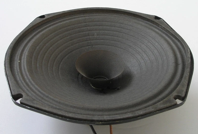 one vintage QUAM 8" full-range woofer with whizzer cone, USA 1966—excellent cond - Image 2 of 4