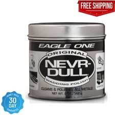 Wadding Polish White Never Dull Wadding Polish Cleans Polishes Metals 5 oz USA