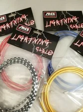 MCS BMX Brake Cable,OLDSCHOOL GT BMX SE LIGHTNING CHROME BLACK CHECKERBOARD NEW
