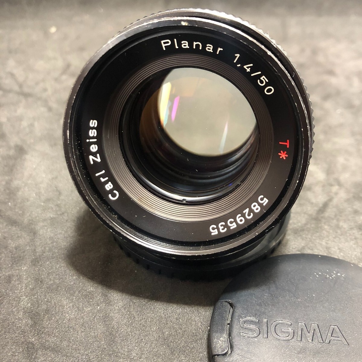 EXC+++++] CONTAX Carl Zeiss Planar 50mm F/1.4 T* MF Lens | eBay