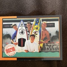Beverly Hills 90210 Trading Card Vintage 1991 #32 Jason Priestley Luke Perry