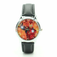 Marvel Comics IRON MAN Genuine Leather Band W...