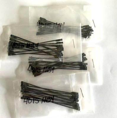 Lot Of 4 Packs of 12 Blades Olson 3  Pin End Hobby Scroll Saw Blades # FR42901