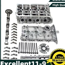 Cylinder Head Assembly w/ Camshafts Valve Bolts For AUDI A4 A5 Q5 2.0T CPMA CPMB