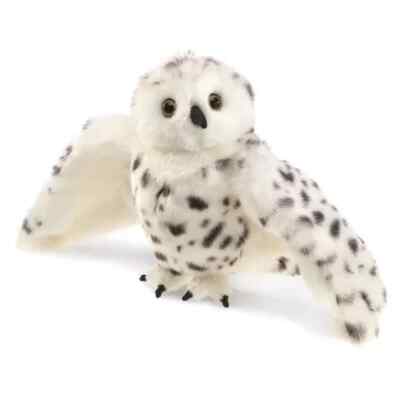 Folkmanis Handpuppe Schneeeule - Snowy Owl Artikelnr. 2236 Neu