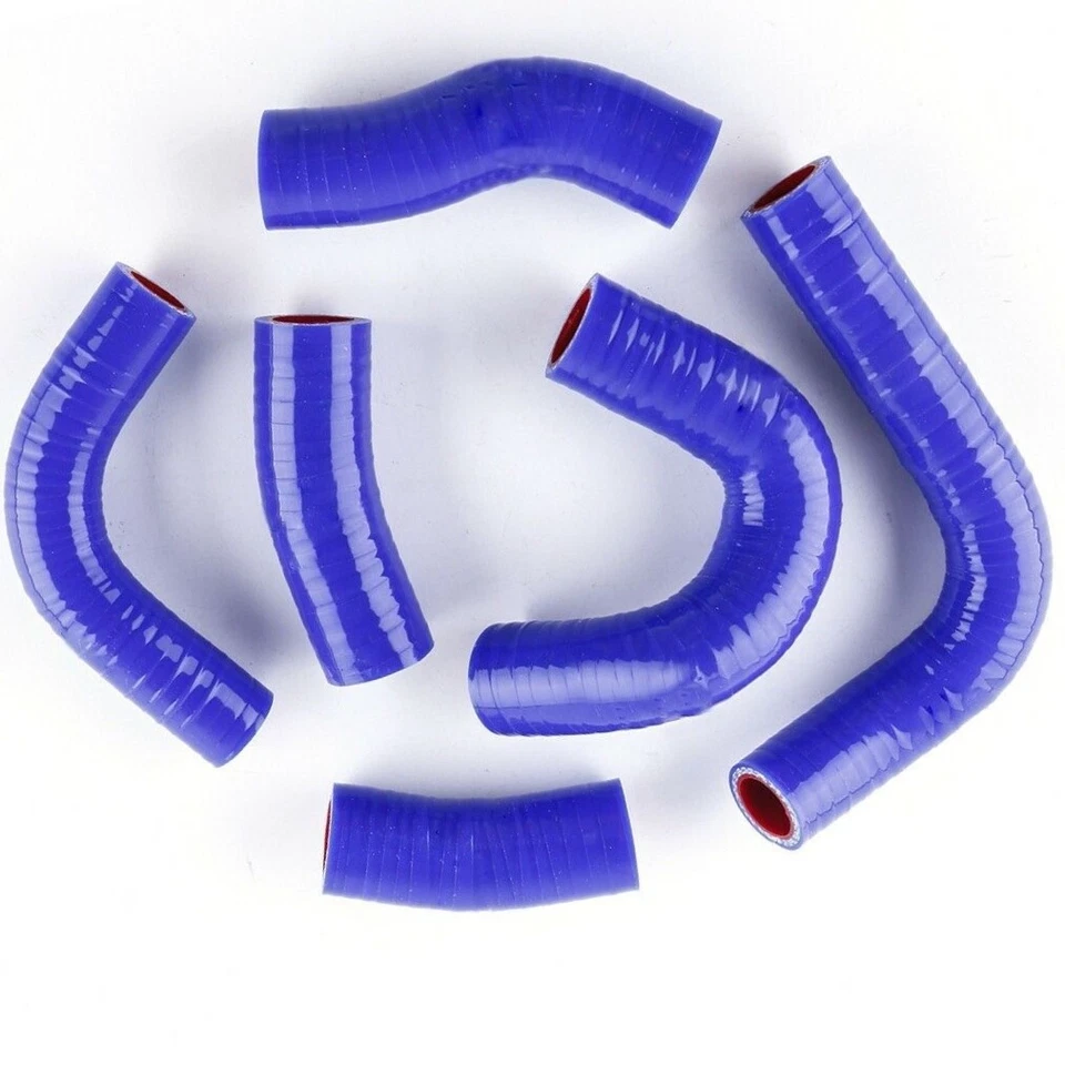 Manguera de radiador de silicona azul para Honda V65 V45 Magna VF1100C VF750C 1982-1986 Foto 4 de 4