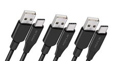3FT & 6FT & 10FT LONG USB-C CABLE FAST CHARGE TYPE-C CORD POWER WIRE for PHONES