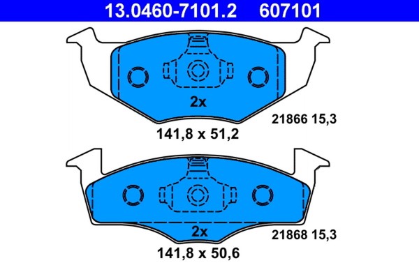 BremsbelÄGe Vw P. Golf/Polo/Vento 91-01-image