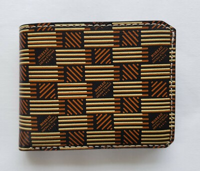 MOREAU PARIS men's wallet in classique printed leather / goatskin Bn