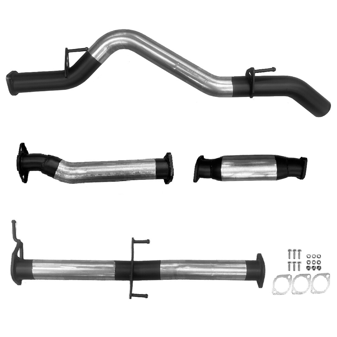 3 Inch DPF Exhaust for Mitsubishi MR Triton Exhaust 2.4L with Hotdog Stainless eBay