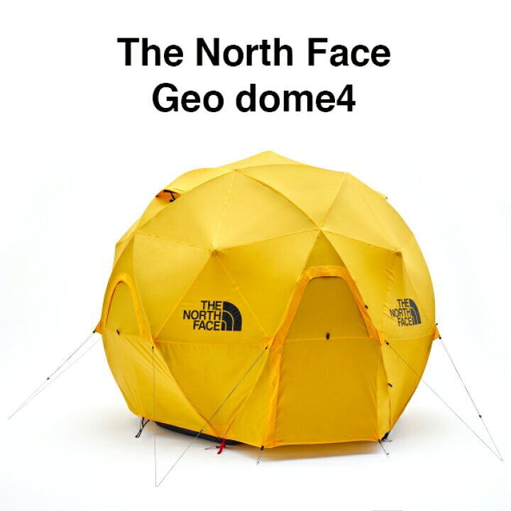 THE NORTH FACE Geodome 4 Tent OVAL INTENTION NV21800 Saffron THE NORTH FACE Geodome 4 Tent OVAL INTENTION NV21800 Saffron