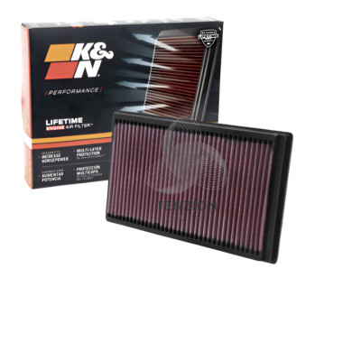 K&N E-3530 Filtro Aria Auto Lavabile E Riutilizzabile - Prestazioni E Durata 1,6 Milioni Di Km - 3