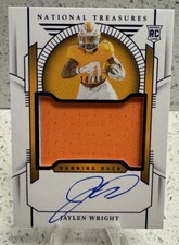 2024 Panini National Treasures Collegiate Jaylen Wright Jumbo Patch Auto /49