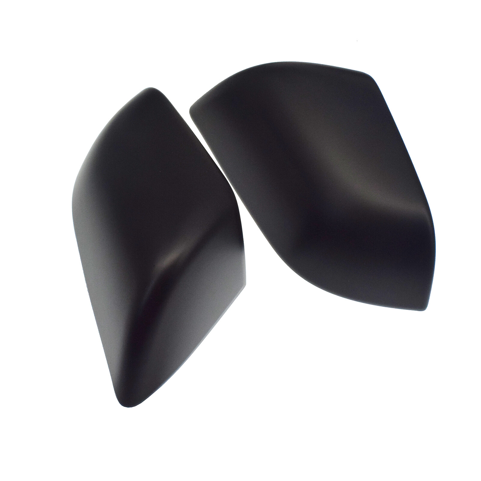 Left & Right Side Mirror Covers Caps Pair 109229201D For Tesla Model 3 2017-2022