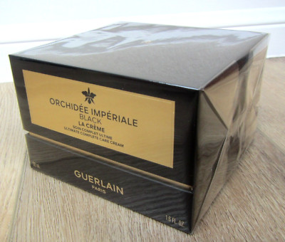 GUERLAIN PARIS ORCHIDEE IMPERIALE BLACK LA CREME 1.6 OZ THE CREAM ORCHID 4K01