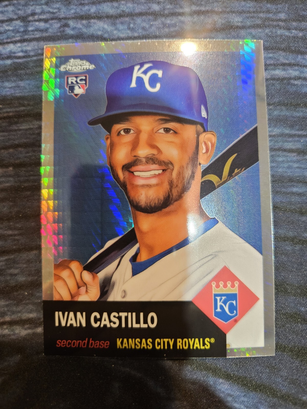 2022 Topps Chrome Platinum Anniversary - Prism Refractor #431 Ivan Castillo (RC)