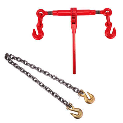 Ratchet Chain Binders 3/8'' -1/2???? 3T for for Tie Down Hauling Towing