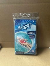 H2O Go! Inflatable Pool Lounge Mat Beach Air Mattress Floaty Raft Gray
