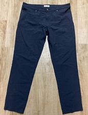 OLIVERS Apparel PASSAGE PANTS Men  s Navy Blue Stretch Sz 36x30