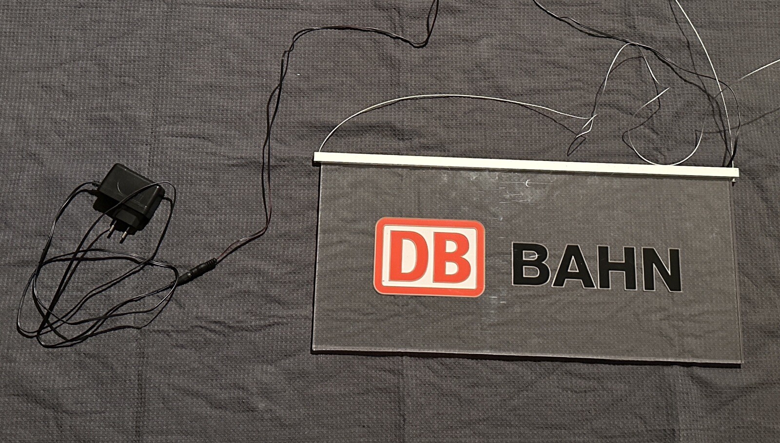 Beleuchtetes LED DB Deutsche Bahn Schild | eBay.de