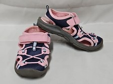 OSHKOSH B'gosh Elipsis Pink/Navy Toddler Girls EverPlay Sandals OS22C16H sz 11M
