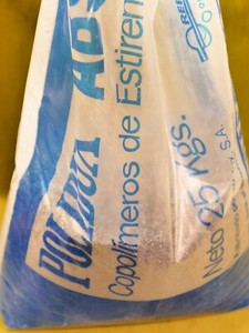 Repsol Polidux ABS Casting Plastic 14kg Copolimers deEstireno Styrene Copolymers