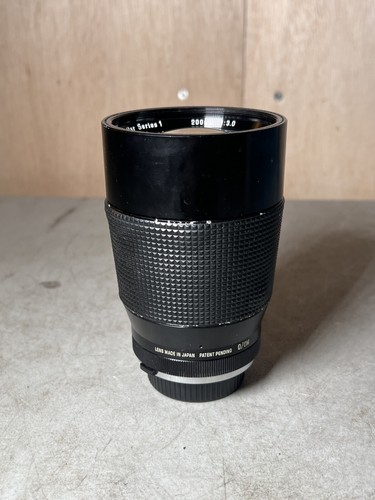 Vintage Vivitar Series 1 200mm F3.0 M/SR Auto Telephoto Camera Lens OM Mount - Picture 5 of 6