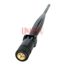2.4GHz 4dB Omni Directional RP SMA Male Connector WIFI Router Replace Antenna