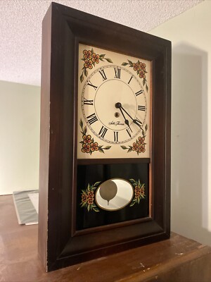 Vintage Seth Thomas General Time Redding Model E478-001 Wall Clock
