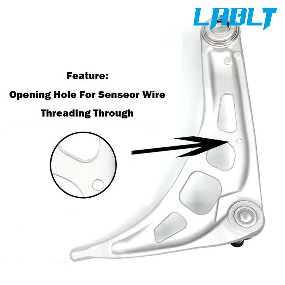 LABLT Control Arm Ball Joint Sway Bar Tie Rod Boot Kit For 2001-2005 BMW 320i - Image 2 of 4