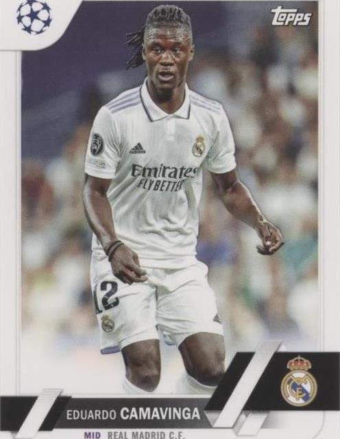 2022-23 Topps UEFA Club Competitions Eduardo Camavinga #12 - 1 of 1